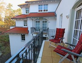 Haus Meeresblick Baabe - A 2.23 Silberdistel mit Balkon