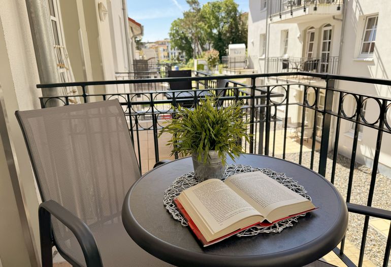 Haus Meeresblick WE A 1.10 Balkon