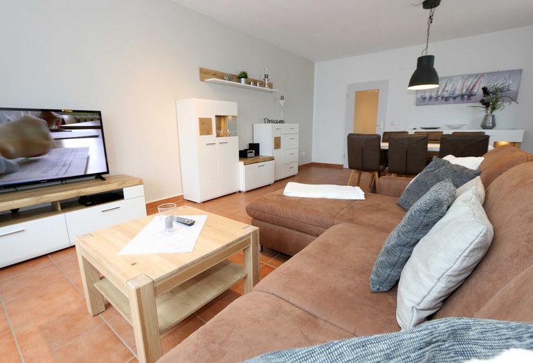 Wohnzimmer mit TV