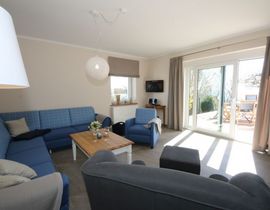 Zollhaus Klein Zicker - Wohnung 01 mit Südterrasse und Meerblick