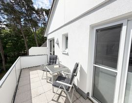 Ferienwohnung 08 Strandmöwe mit Balkon