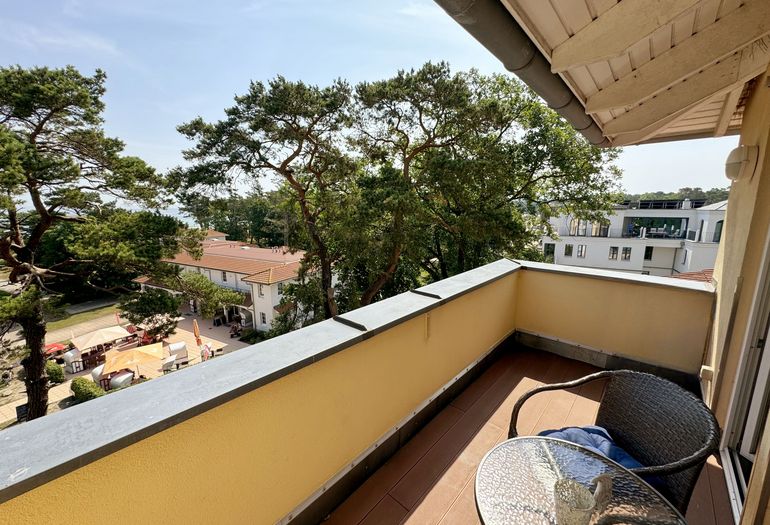 Balkon mit Blick aufs Meer Balkon mit Blick aufs Meer