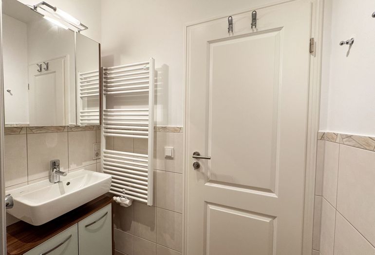 innenliegendes Badezimmer