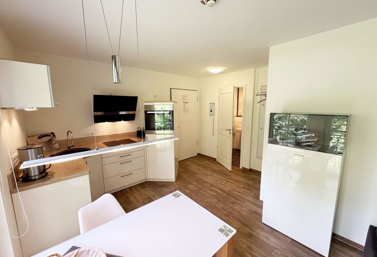 Blick in den Küchenbereich