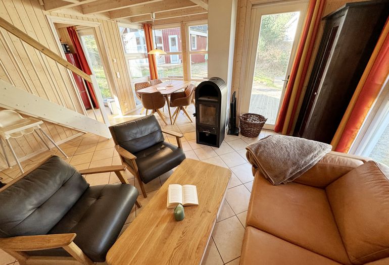 Ferienhaus Sprottenkiste - Couchbereich