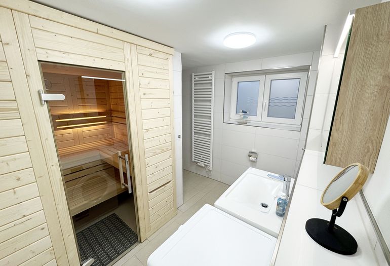 Tageslicht mit Waschbecken