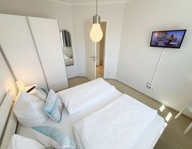 Villa Wilhelmine - Whg. 03 Kreidezimmer mit Südbalkon