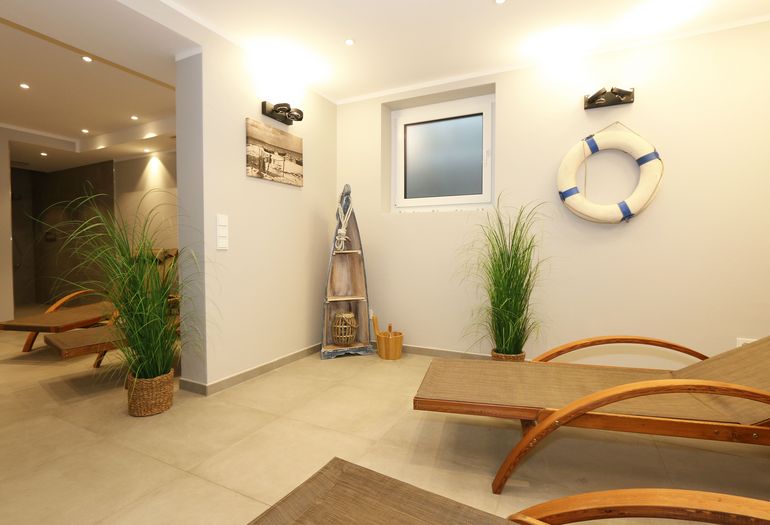 Ruheraum im Wellnessbereich