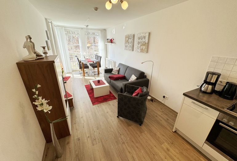 Wohnung Ostseesilber - gemütlicher Wohnbereich Wohnung Ostseesilber - gemütlicher Wohnbereich