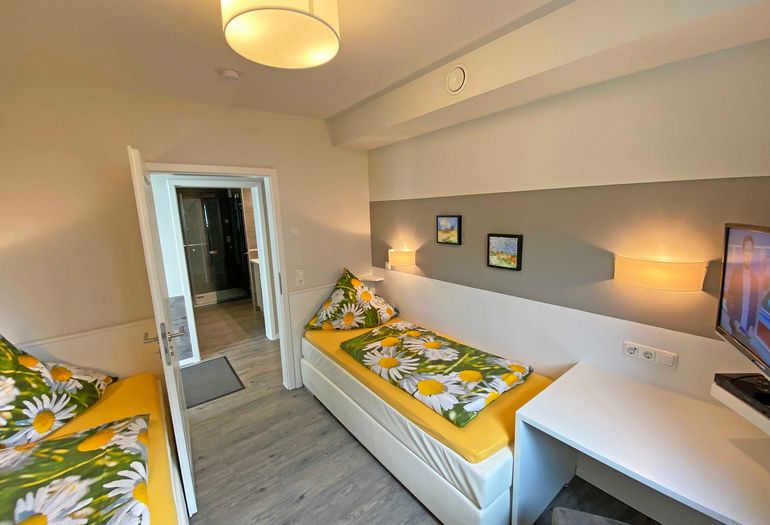 2. Schlafzimmer mit Einzelbetten 2. Schlafzimmer mit Einzelbetten