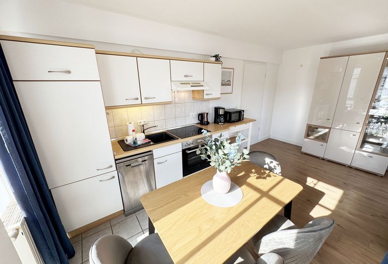 Der Ess- und Küchenbereich für gemeinsame Kochmomente Der Ess- und Küchenbereich für gemeinsame Kochmomente