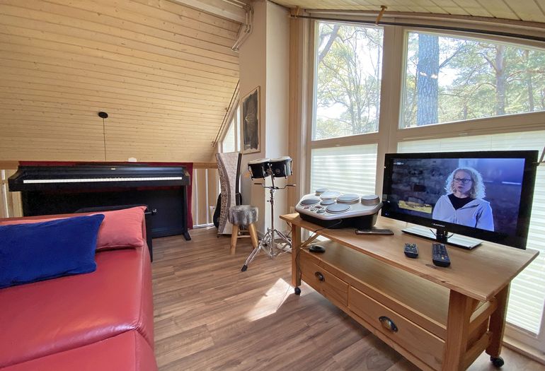 Galerie mit TV
