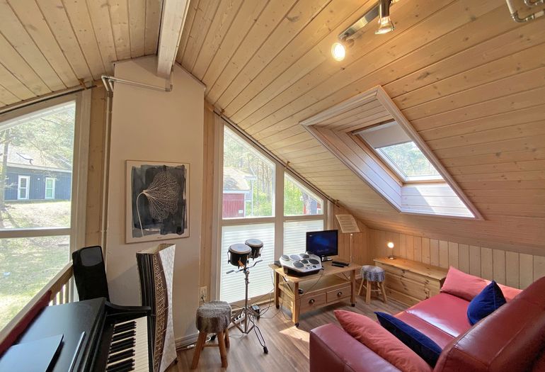 Galerie lädt zum Entspannen ein