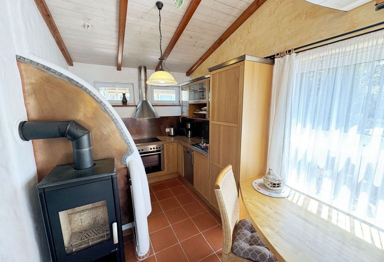 Ferienhaus Thea - ein Kaminofen darf auch nicht fehlen