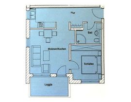 Parkvilla Candela Whg. 05 Blaue Oase mit Balkon