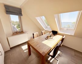 Zollhaus Klein Zicker - Wohnung 04 mit Südbalkon und Meerblick