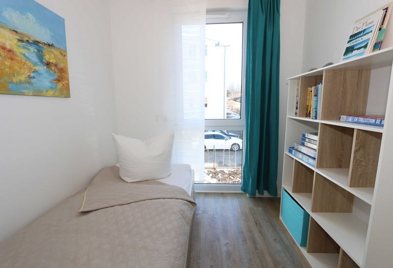 1. Schlafzimmer mit Einzelbett 1. Schlafzimmer mit Einzelbett