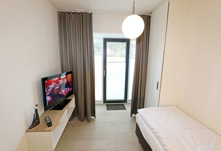 1. Schlafzimmer mit Einzelbett