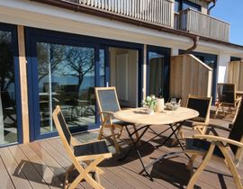Zollhaus Klein Zicker - Wohnung 03 mit Südterrasse und Meerblick