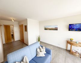 Zollhaus Klein Zicker - Wohnung 05 mit Südbalkon und Meerblick