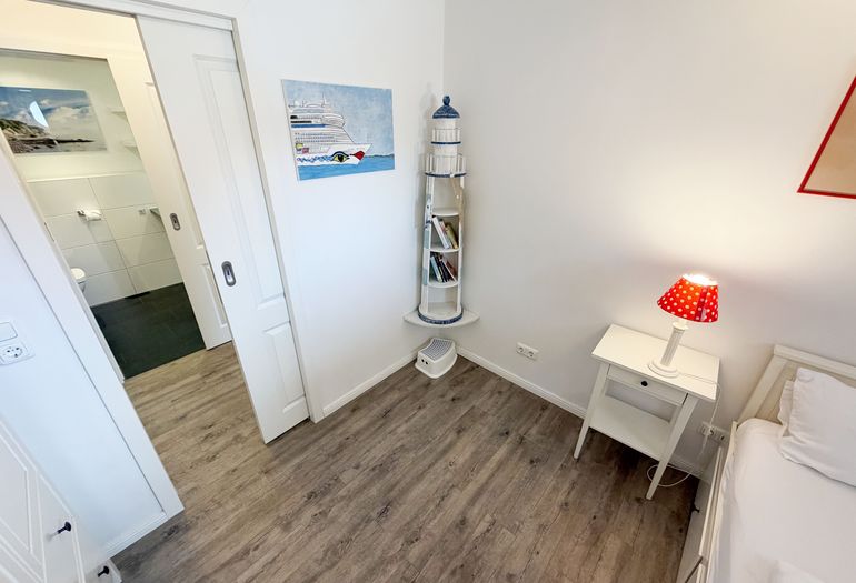 Villa Rosa Whg. 16 Meereszauber - 2. Schlafzimmer