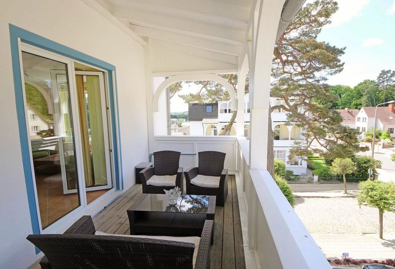 großzügiger Balkon