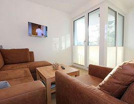 Villa Strandläufer Whg. 37 Sonnenschein mit Balkon