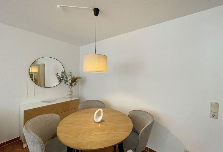 Esstisch für gemeinsames Essen