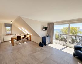 Zollhaus Klein Zicker - Wohnung 04 mit Südbalkon und Meerblick