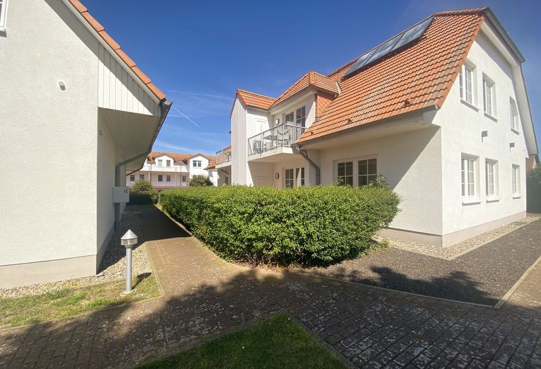 Haus A mit der Seitenansicht Haus A mit der Seitenansicht