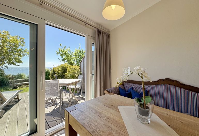 Meerblick vom Essbereich