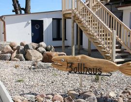 Zollhaus Klein Zicker - Wohnung 01 mit Südterrasse und Meerblick