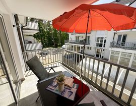 Ferienwohnung 06 Strandkieker mit Balkon
