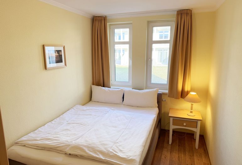 Zweites Schlafzimmer mit Doppelbett