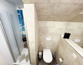 Haus Inselperle Whg. 01 mit Terrasse und Boddenblick