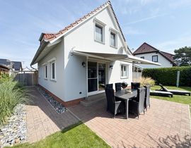 Ferienhaus Uns lütt Hus mit Sauna, Kamin & Terrasse
