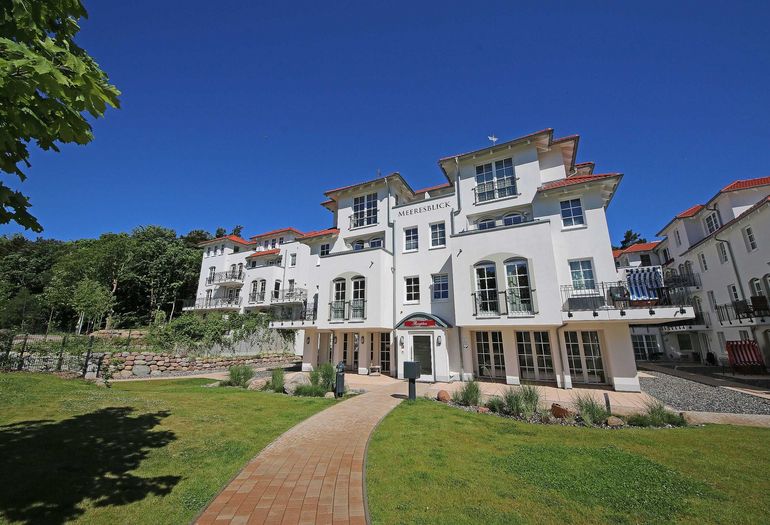 seitlicher Blick zum Haus A seitlicher Blick zum Haus A