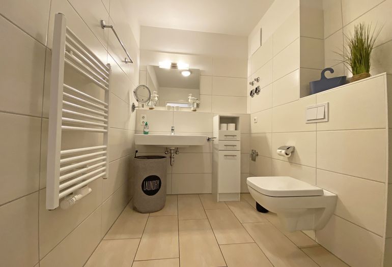 Badezimmer mit WC Badezimmer mit WC