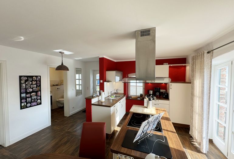 Blick in den Kochbereich