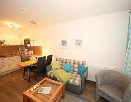 Haus Meeresblick Baabe - A 3.15 Steuerbord mit Balkon