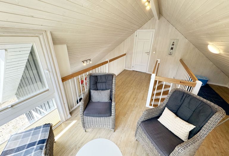 Ferienhaus Sandkörnchen - lichtdurchflutete Galerie