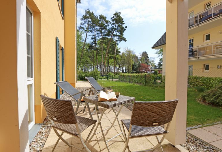 Terrasse Richtung Ostsee