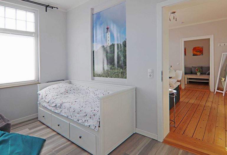 2. Schlafzimmer mit Kojen Bett 2. Schlafzimmer mit Kojen Bett