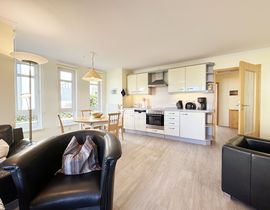 Whg. 03 RB mit Terrasse & Meerblick - Erdgeschoss