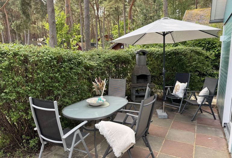 bestuhlte Terrasse
