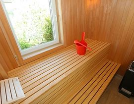Ferienhaus Uns lütt Hus mit Sauna, Kamin & Terrasse