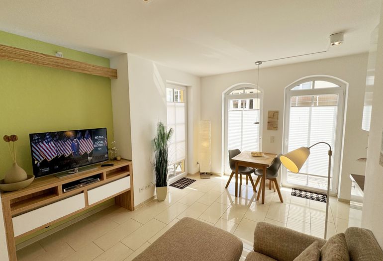 Kurparkresidenz Baabe WE 13 - gemütlicher Ess- und Wohnbereich Kurparkresidenz Baabe WE 13 - gemütlicher Ess- und Wohnbereich