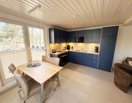 Haus Düne mit Sauna - Doppelhaushälfte Nr. 2 mit Terrasse & Sauna