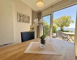 Zollhaus Klein Zicker - Wohnung 02 mit Südterrasse und Meerblick