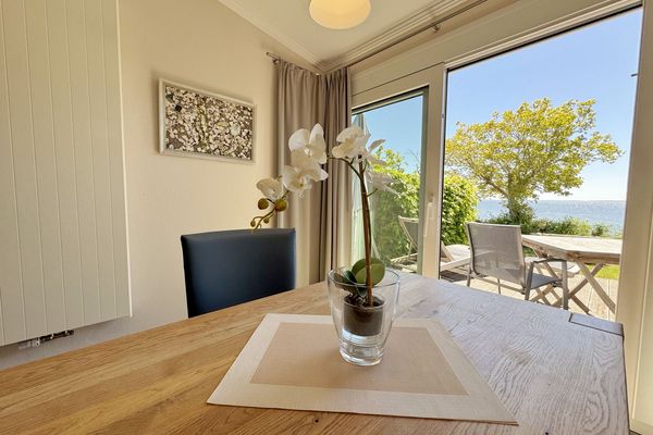 Zollhaus Klein Zicker - Wohnung 02 mit Südterrasse und Meerblick